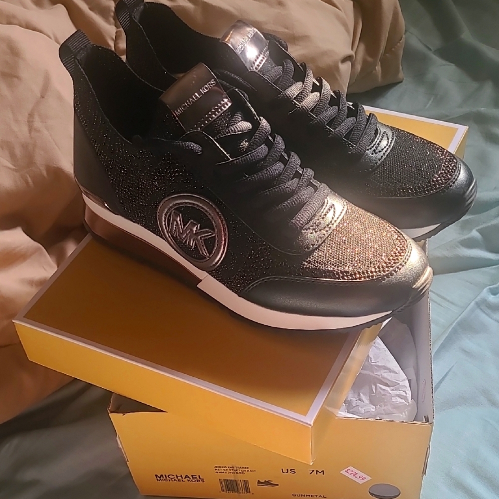 Michael Kors Women's Black Sneakers